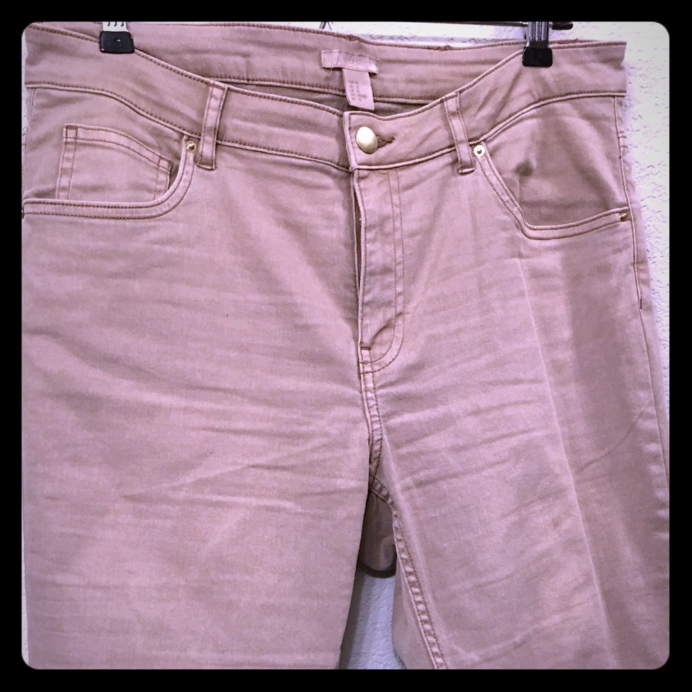 Pink H&M skinny jeans!